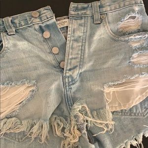Abercrombie & Fitch Ripped Shorts